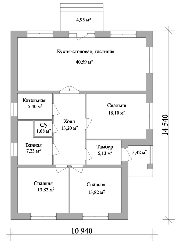 Изображение проекта B-302 из каталога, 2