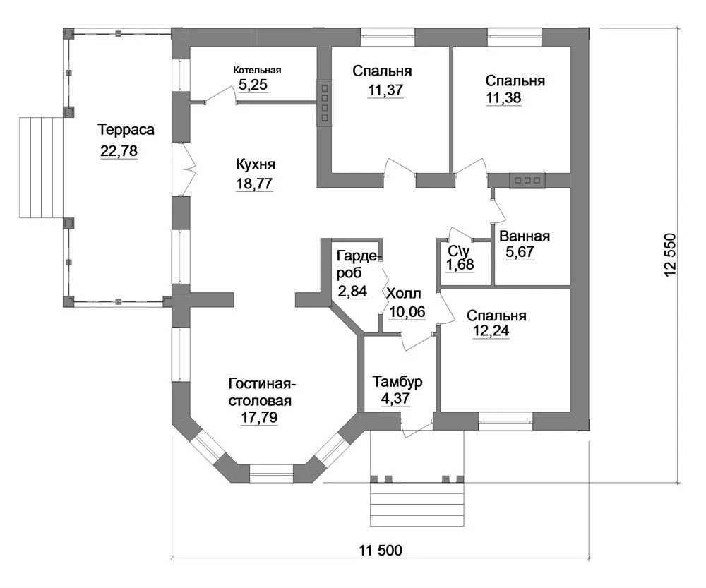 Изображение проекта B-140 из каталога, 2
